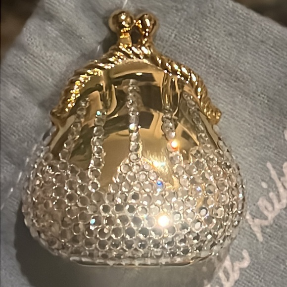JUDITH LEIBER Swarovski Crystal Mini Purse Pill Case - Picture 9 of 16